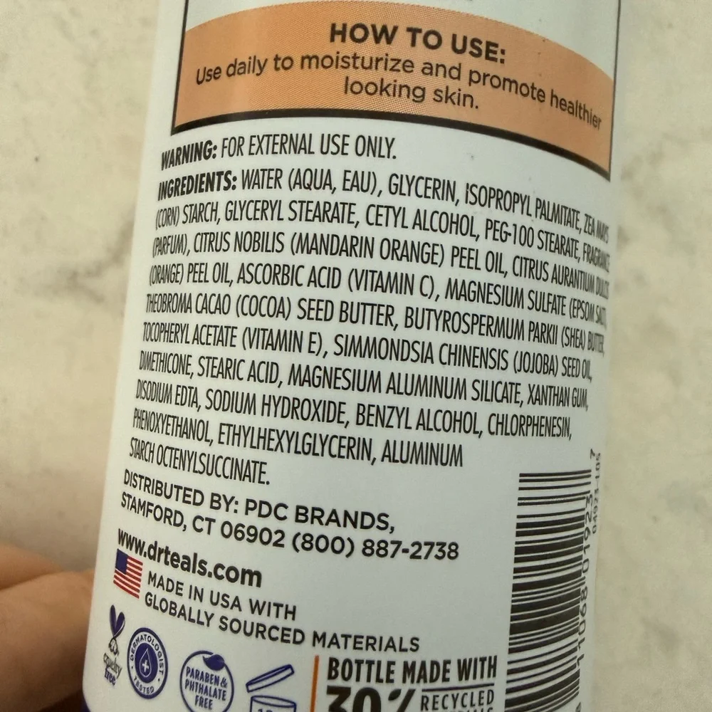 Dr Teal's Citrus Body Lotion - Vitamin C - Picture 5 of 7